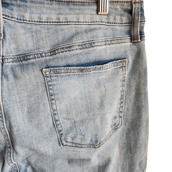 Chicos Jeans Women's Blue 14 R 2.5 So Slimming Girlfriend Slim Leg Ankle Chico's - Picture 8 of 10